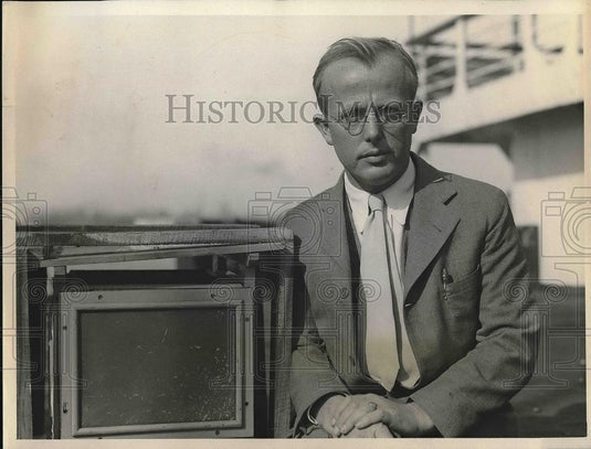1933 Press Photo Dr. Walter Carter - Historic Images