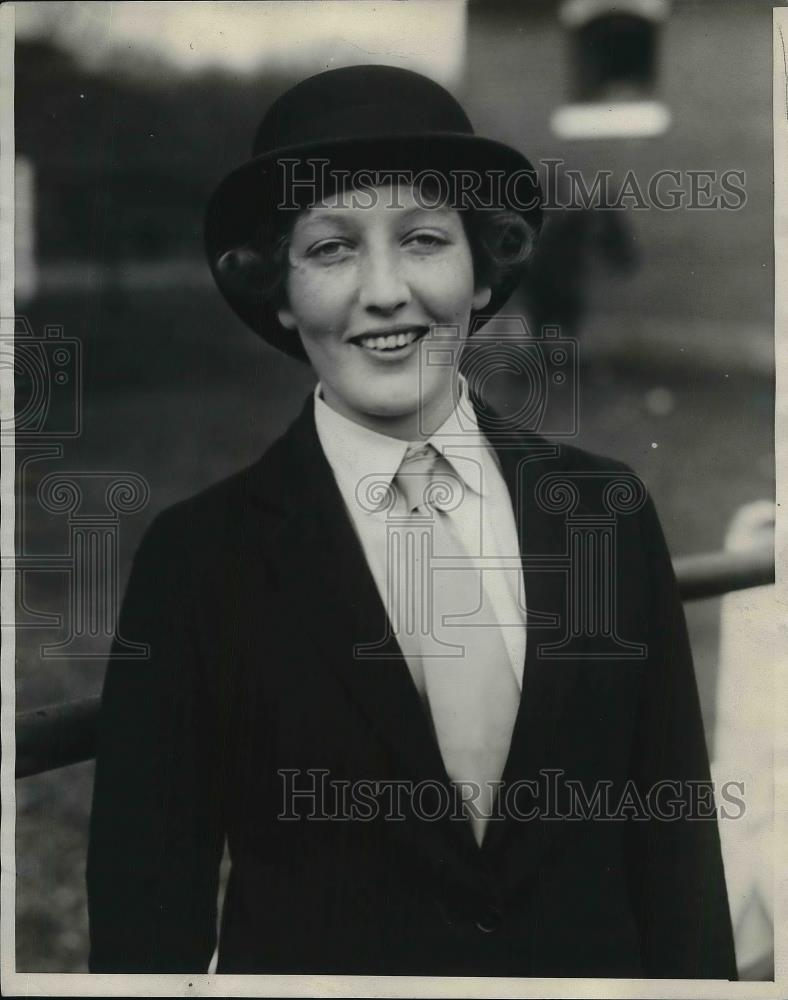 1930 Press Photo Charlotte Childress Washington society debutant - Historic Images