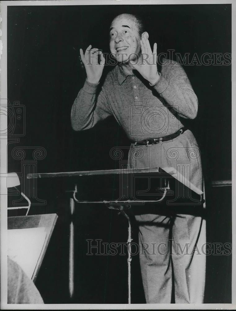 1960 Press Photo Eugene Ormny of Philadelphia Orchestra - Historic Images