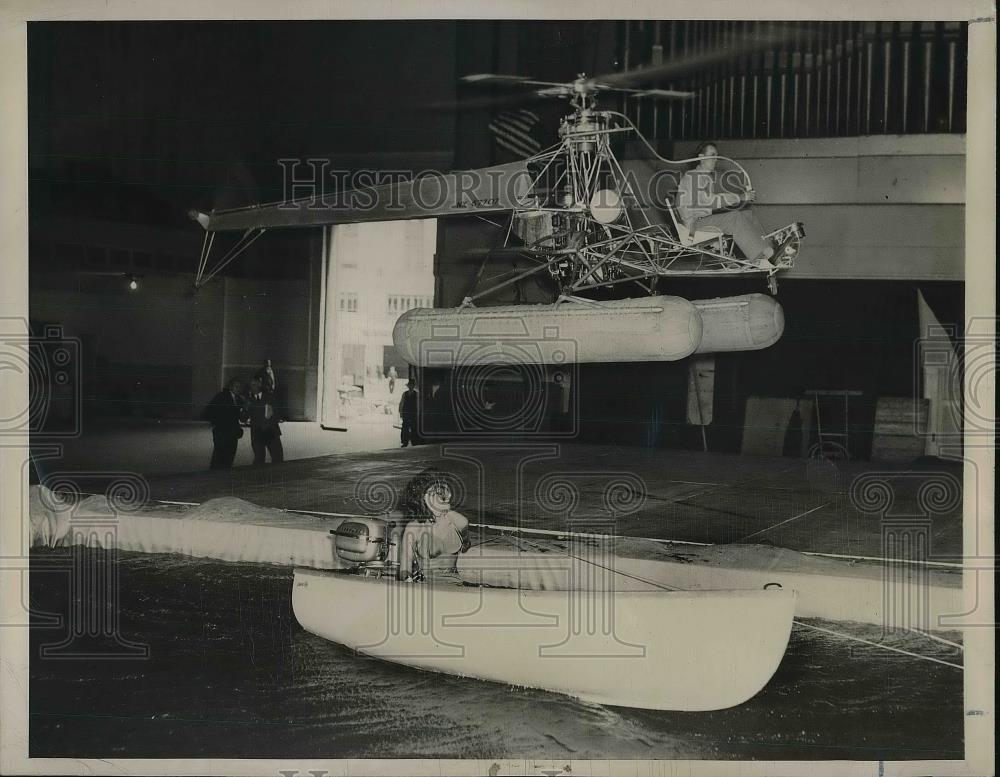 1948 Press Photo San Francisco Travel &amp; Boat Show - Historic Images