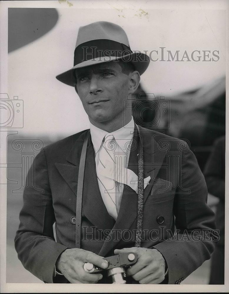 1936 Press Photo John P. Gaty, Elmhurst, NY - Historic Images