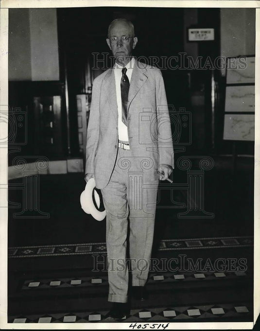 1937 Press Photo William D. Wolfskeil, a member of New Jersey Court of Pardons - Historic Images