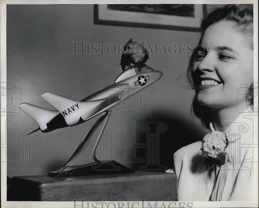 1954 Press Photo Titmouse & Virginia Young - Historic Images