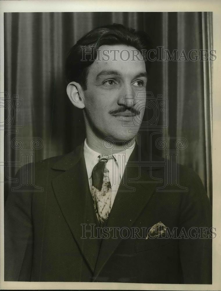 1927 Press Photo George Holburn Snowden, 24, Instructor at Yale - Historic Images