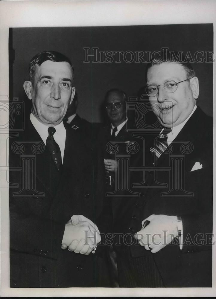 1939 Press Photo George Wilson Governor of Iowa - Historic Images