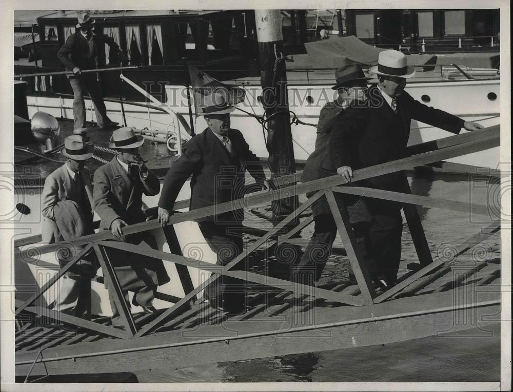 1933 Press Photo Tom Mooney San Francisco Day Bomb Life Prisoner - Historic Images