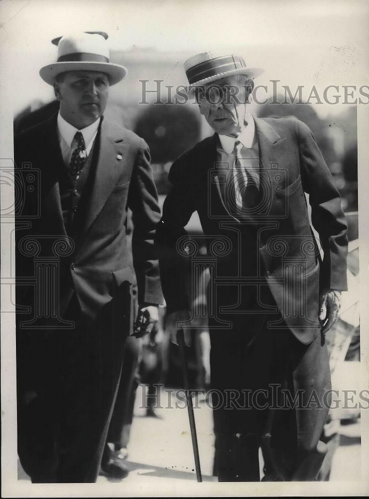 1930 Press Photo John MacDonald Witness Tom Mooney Investigation Trial - Historic Images