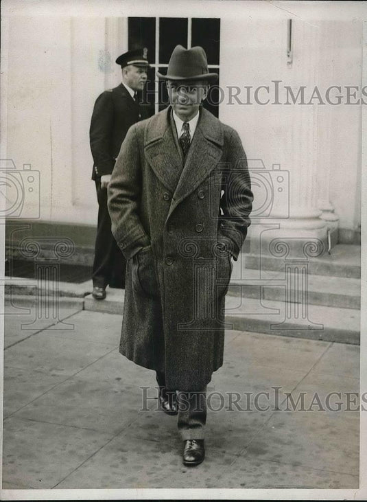 1933 Press Photo Attorney General William Mitchell - Historic Images