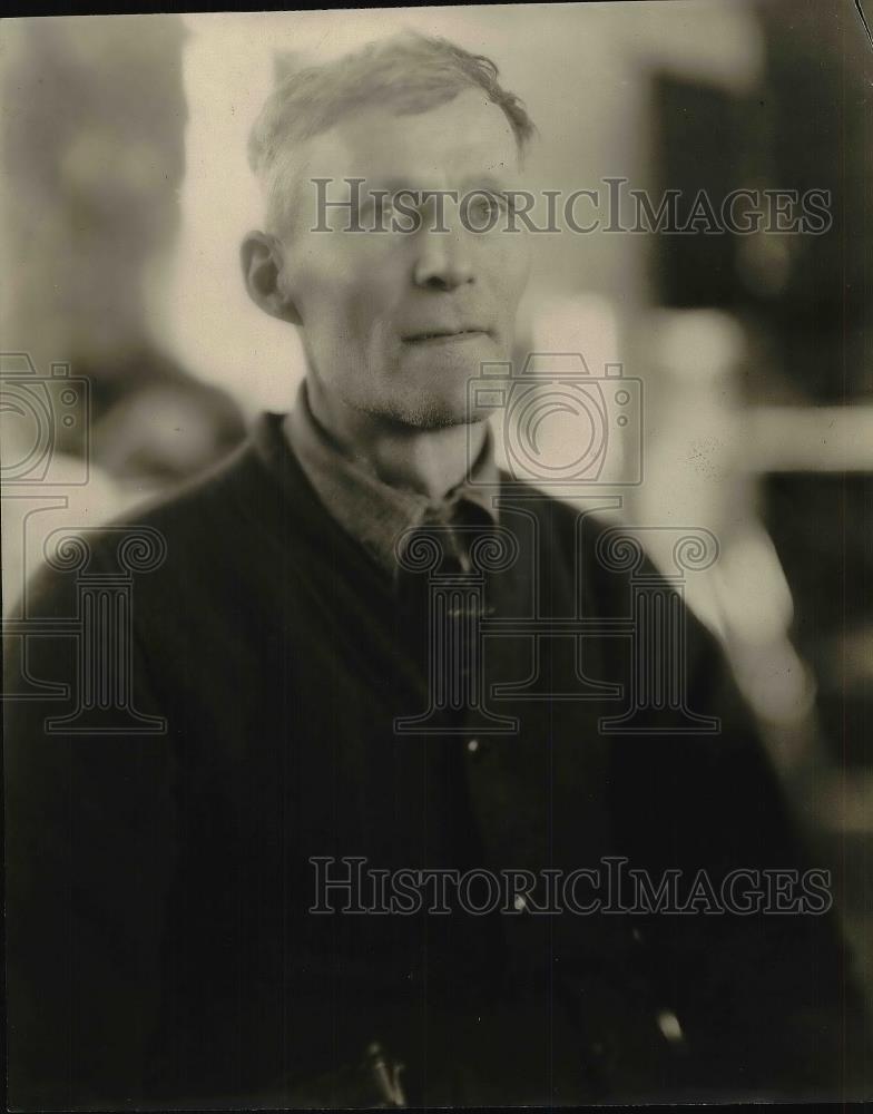 1925 Press Photo Charles Church of Wellington Ohio. - Historic Images