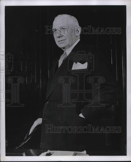 1952 Press Photo R.L. Williams Ex RR Pres - Historic Images