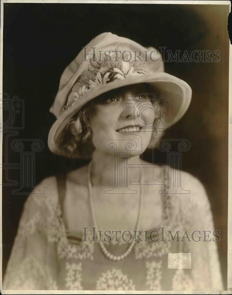 1921 Press Photo Summer Hat Fashion from Joseph - Historic Images