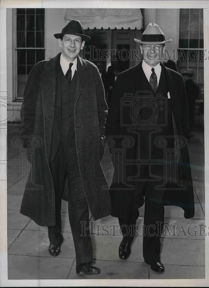 1938 Press Photo Senator Robert J Buckley D-Ohio - Historic Images