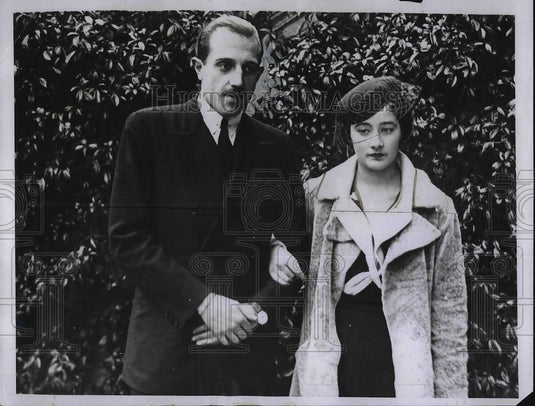 1935 Press Photo HRH Don Jaime Son Of Former King Alfonso Of Spain - Historic Images