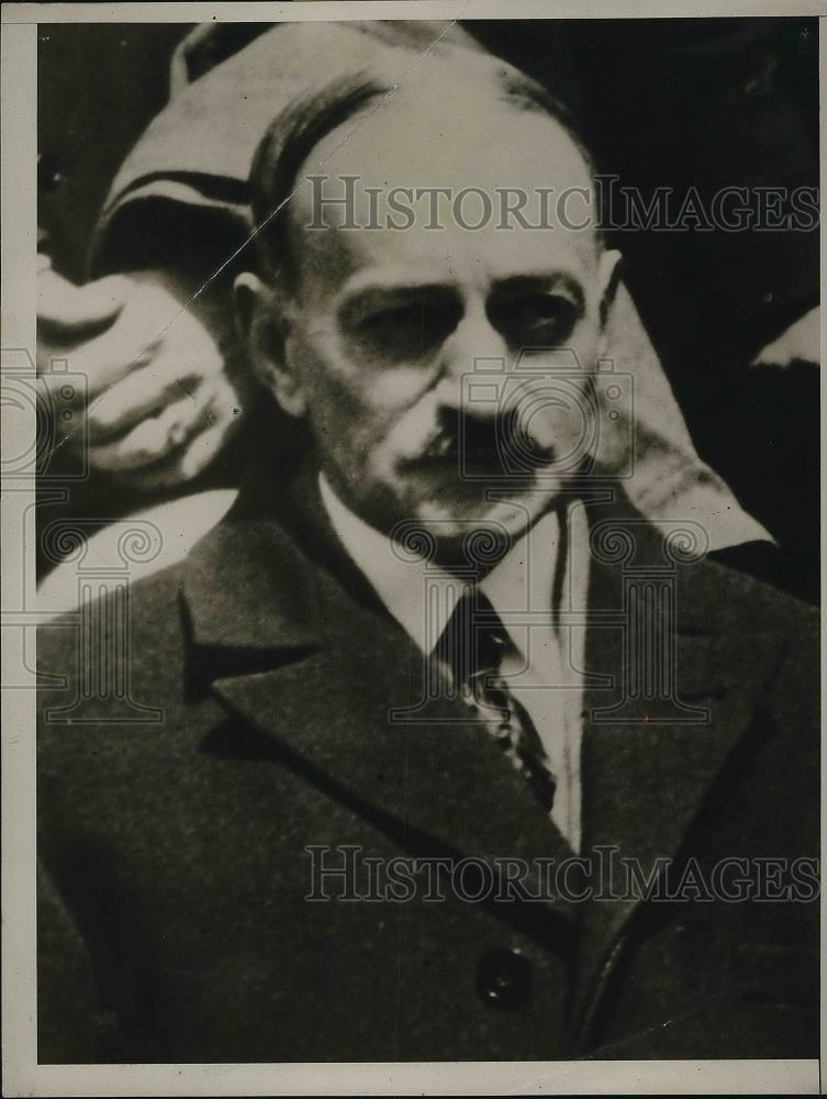 1933 Press Photo President Manuel of Cuba - Historic Images
