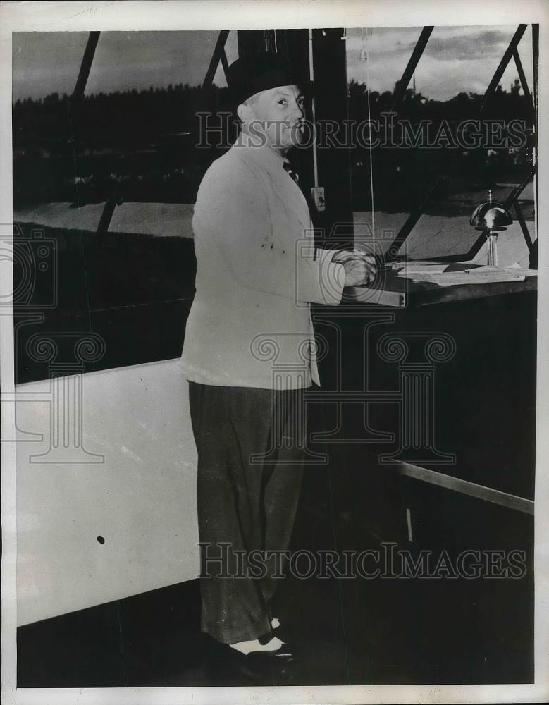 1939 Press Photo Lawrence &quot;Chip&quot; Roberts Former Assistant Secretary Of Treasury - Historic Images