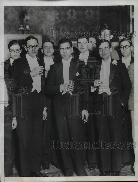 1934 Press Photo Robert Bernays,Dosjo Karaka & John Boyd Carpenter - Historic Images