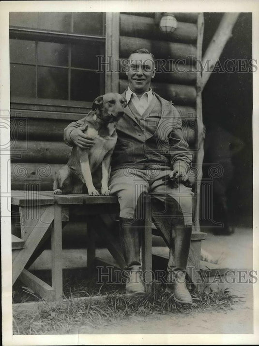 1932 Press Photo Harry G.Mills, Vice-Pres. of Armour & Comp. of Chicago. - Historic Images