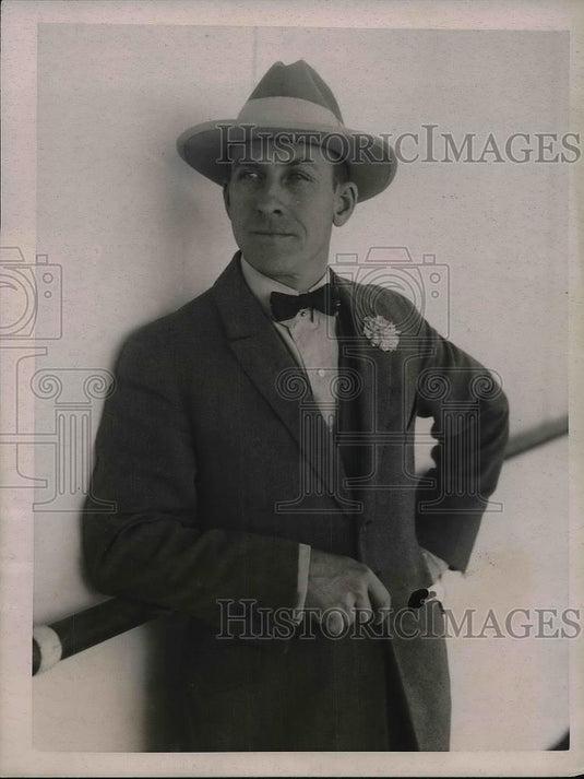 1922 Press Photo George Meader Tenor With The Metropolitan Opera Company - Historic Images
