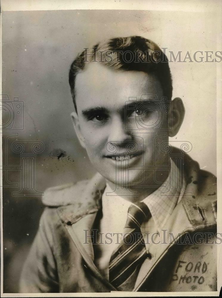 1928 Press Photo Lamont Hendershot Utah state Championships - Historic Images