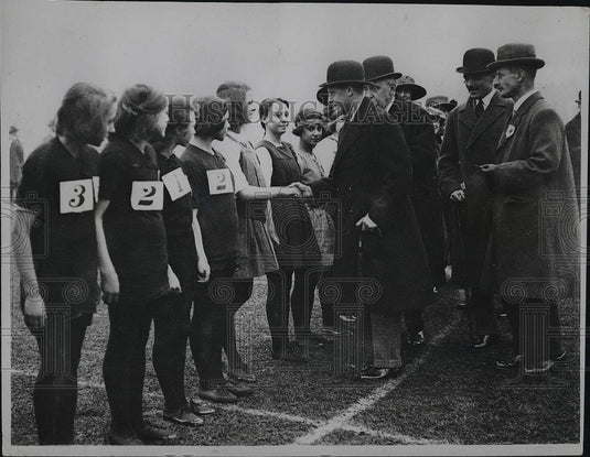 1922 Press Photo Prince of Wales at Athletic Event - Historic Images