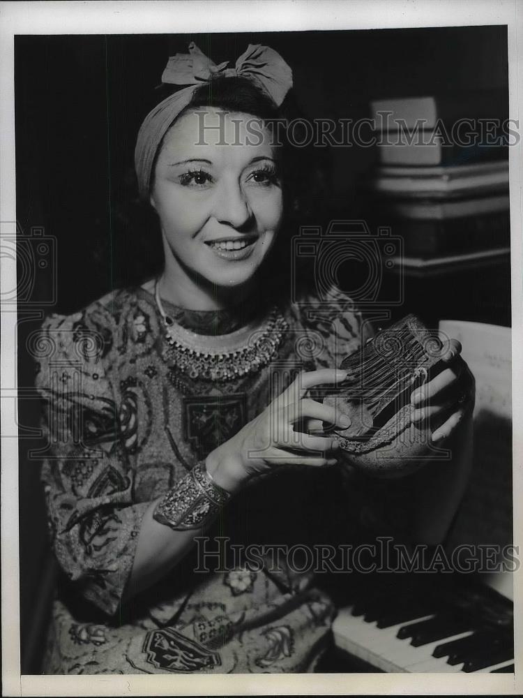 1940 Press Photo Nirska appearing at Radio City Music Hall - Historic Images