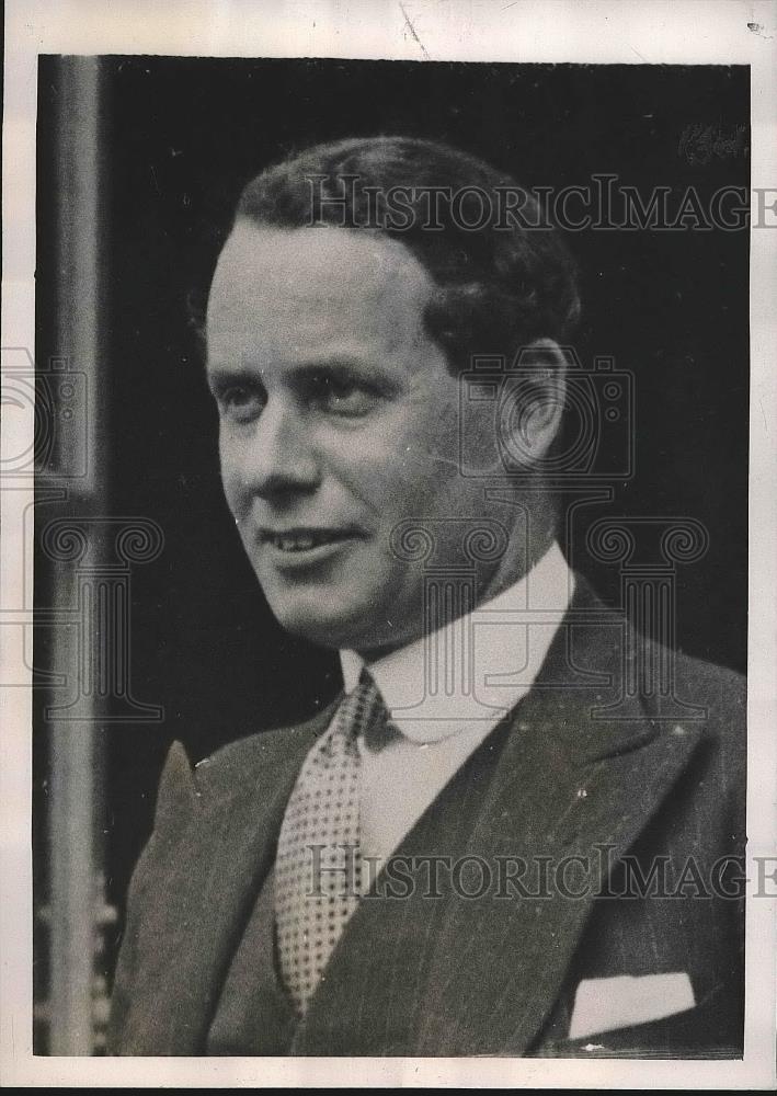 1941 Press Photo Minister of Health Malcolm MacDonald - Historic Images