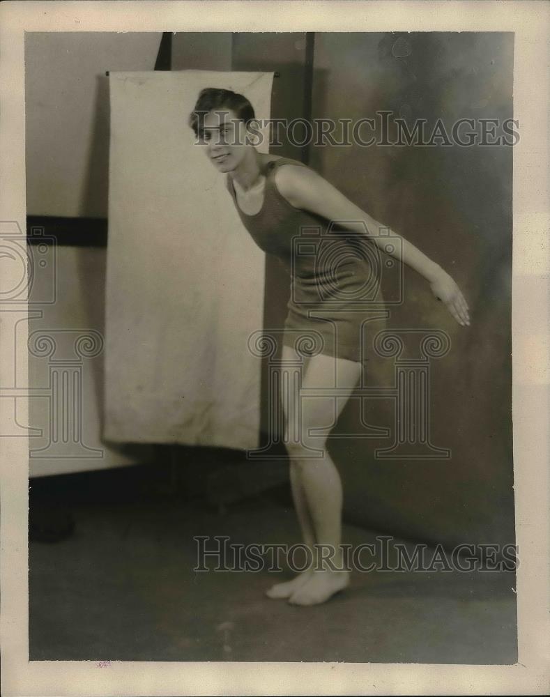 Press Photo Mary Murawsky, Lincoln High School, Swimmer - neb14588 - Historic Images
