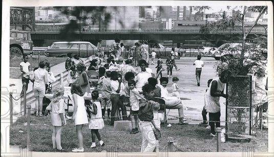 1969 Press Photo Mini-Festival at Riverview Community Center - Historic Images