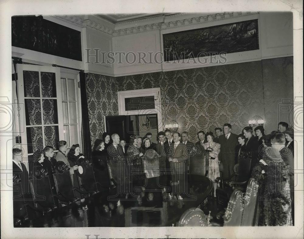 1939 Press Photo Dr LS Rowe General of Pan American Union - Historic Images