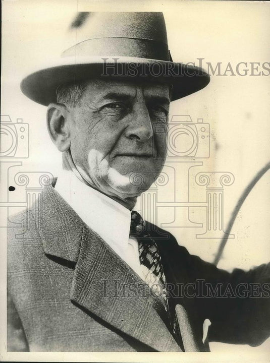 1932 Press Photo Captain Gatewood Lincoln - Historic Images