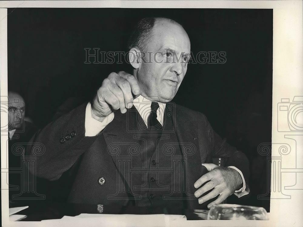 1941 Press Photo Hanford MacNider former National Commander to American Legion - Historic Images