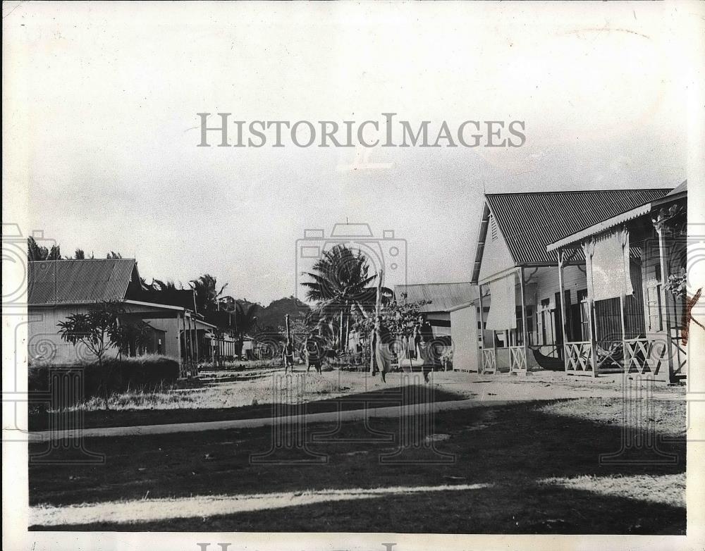 1942 Press Photo Tulagi Solomon Islands Florida - Historic Images