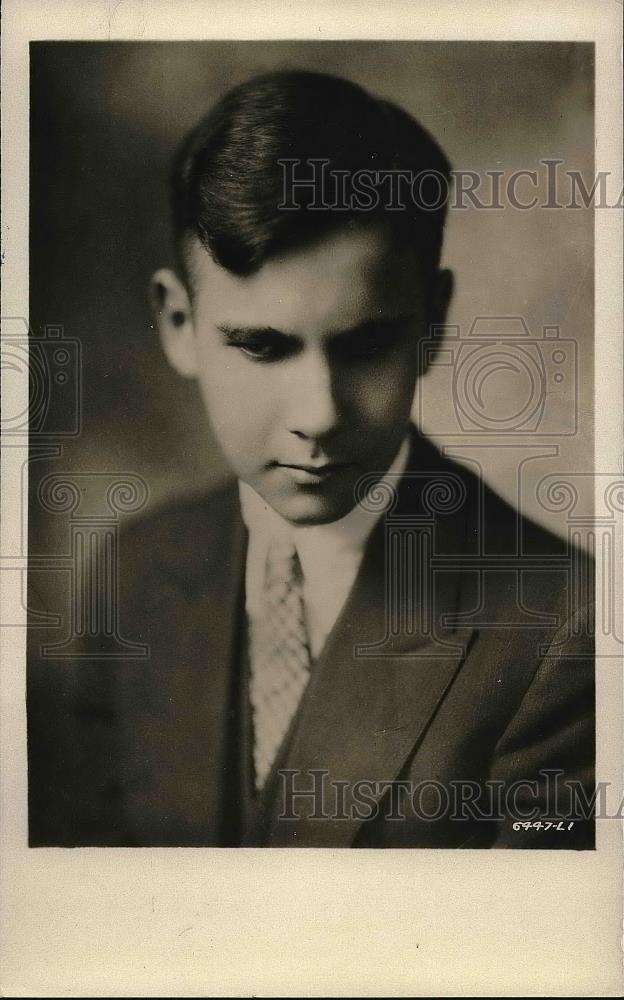 1932 Press Photo Winthrop Clark Chapman Sioux Falls Blind Man South Dakota - Historic Images