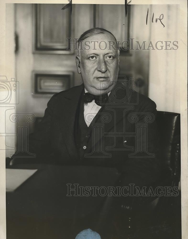 1928 Press Photo Manuel E. Malgran, Argentine Ambassador to the United States - Historic Images