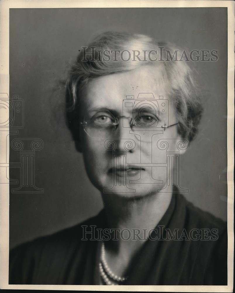 1938 Press Photo Dr. Elizabeth Leggett, Prom Queen, Kent State University - Historic Images