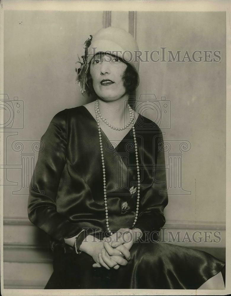 1928 Press Photo Miss dorothy Richmond,Jr League of Girls - Historic Images