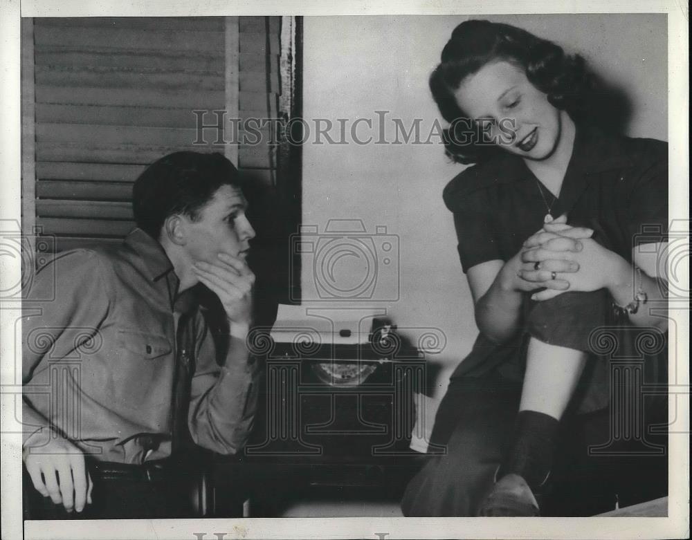 1945 Press Photo Louisiana State University;s Dean of Women Nore Neill - Historic Images