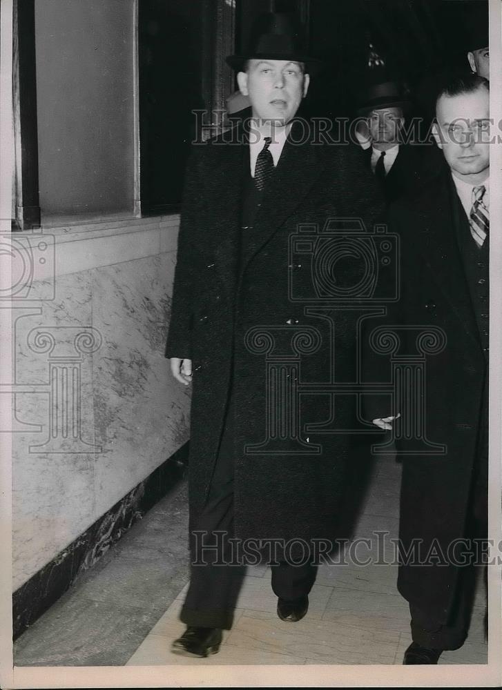 1935 Press Photo H. L. Anderson charged with using mail to defraud 1000s - Historic Images