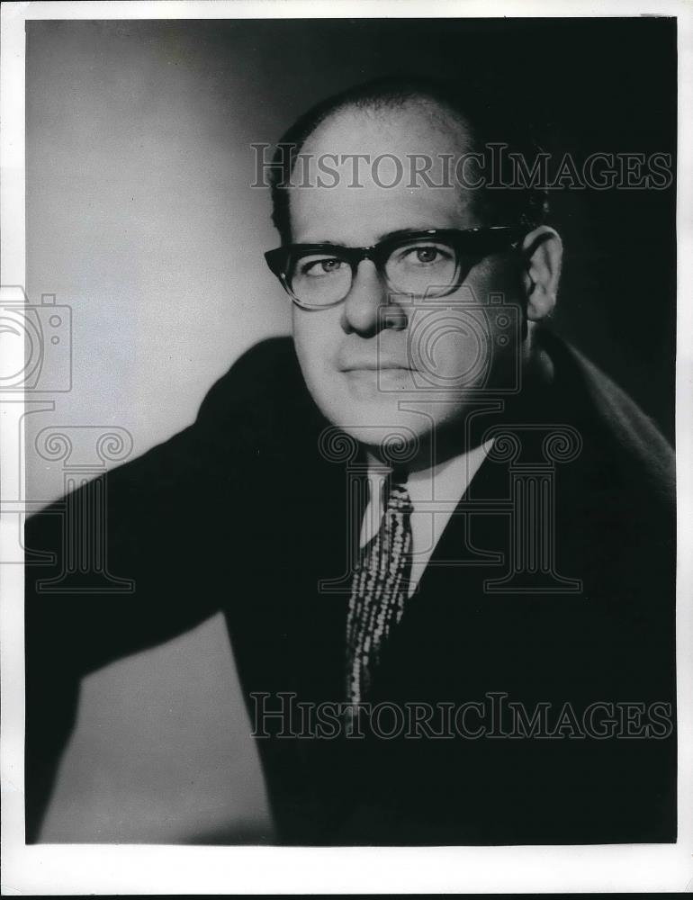 1958 Press Photo George Schaefer - nea96282 - Historic Images