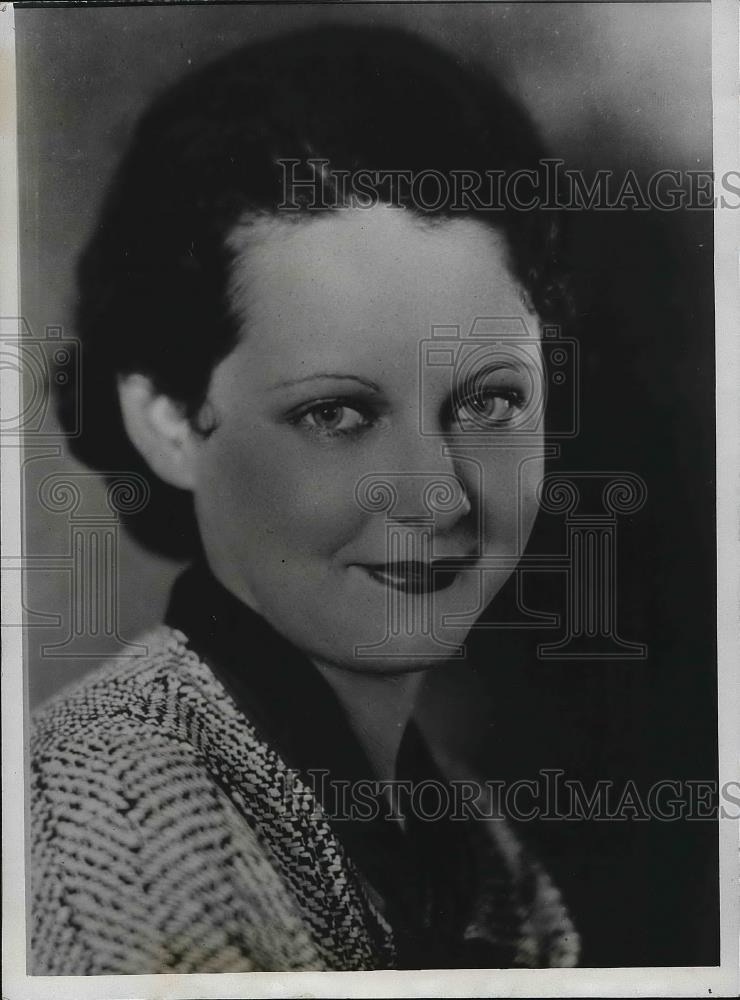 1934 Press Photo Betty Lorene Sewell Sophomore University of Kentucky - Historic Images