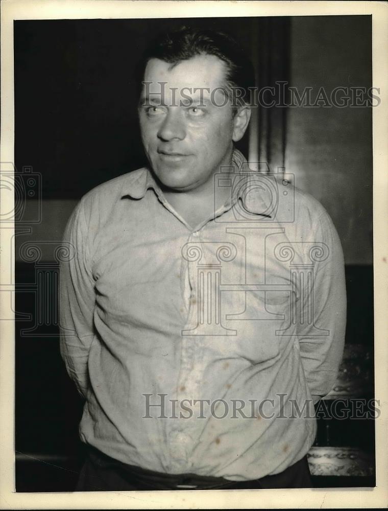 1938 Press Photo Arthur King after his Arrest - neb19013 - Historic Images