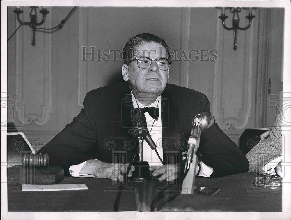 1958 Press Photo Secretary of Labor James Mitchell - neb17539 - Historic Images