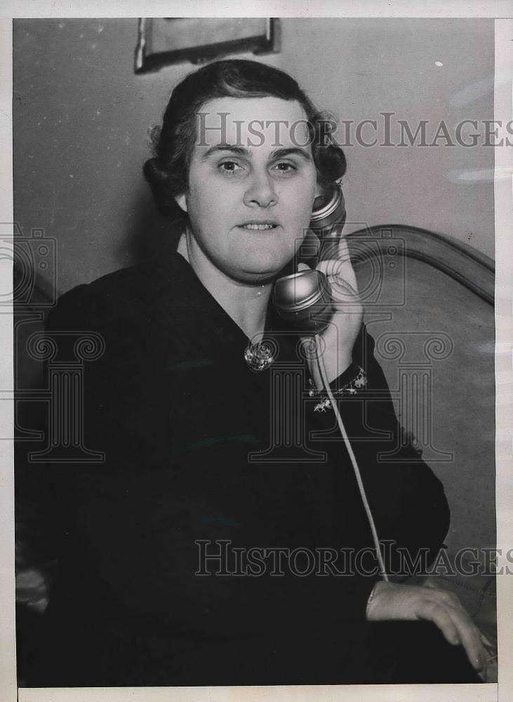 1938 Press Photo Mrs. John A. Mayer - nea96141 - Historic Images