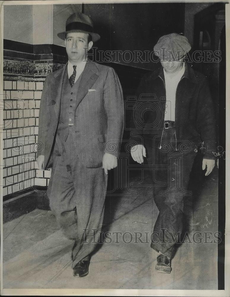 1939 Press Photo Emilio Micelli, Mr. Martino Murder, Philadelphia - Historic Images