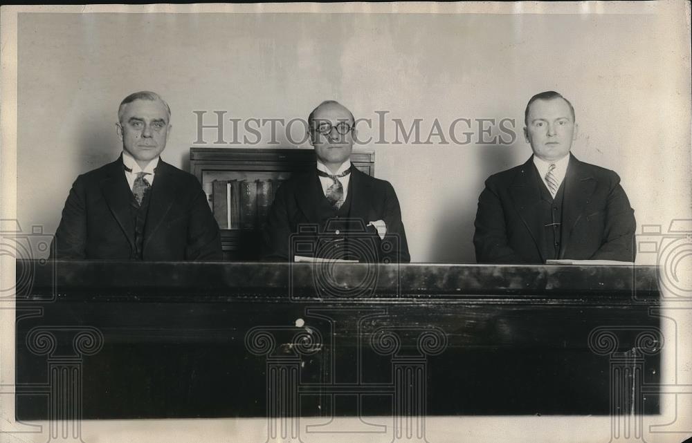 1927 Press Photo Members Of Federal Board Of Tax Appeals Van Fossen Sternhagen - Historic Images