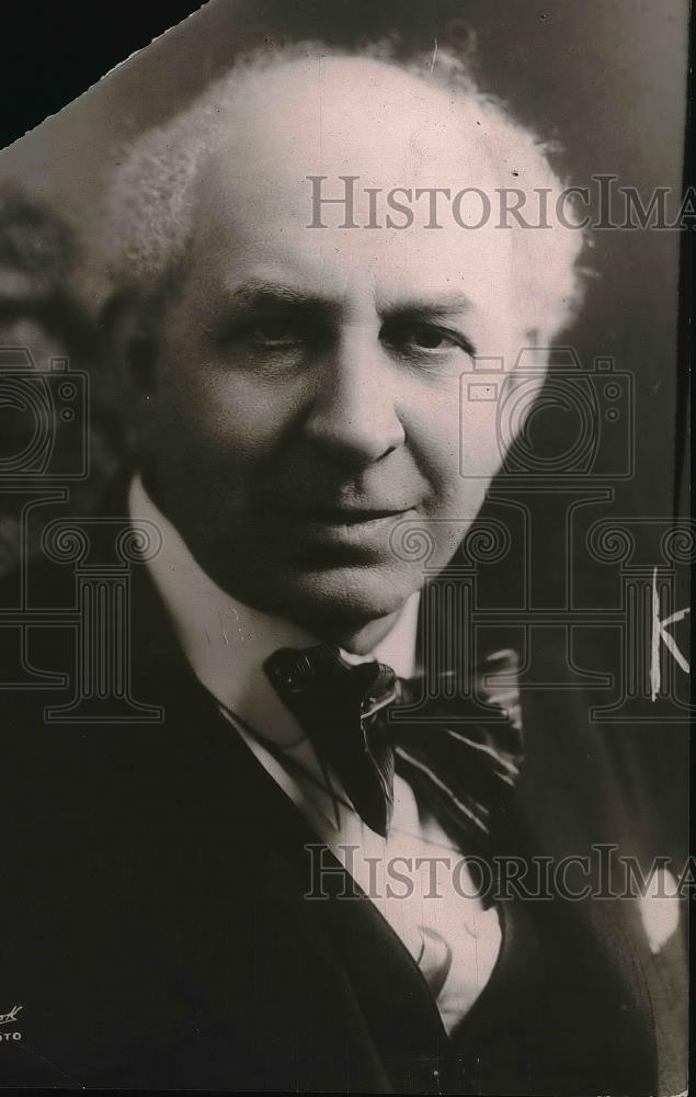 1920 Press Photo Congressman Julius Kahn Chair Of House Committee - neb19048 - Historic Images
