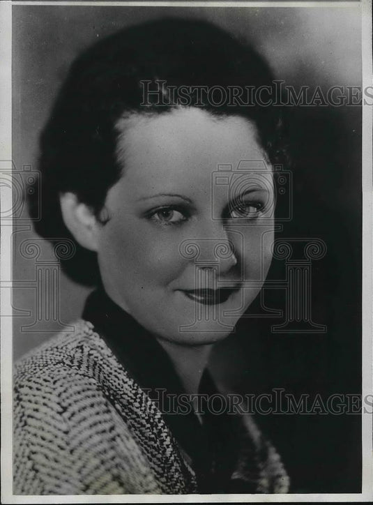 1934 Press Photo Betty Lorene Sewell Student of University of Kentucky - Historic Images