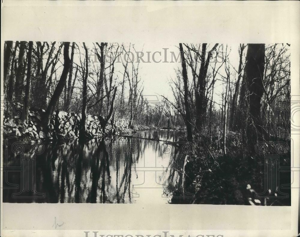 1931 Press Photo George Washington Canal around the fall of Potomac. - nea98857 - Historic Images
