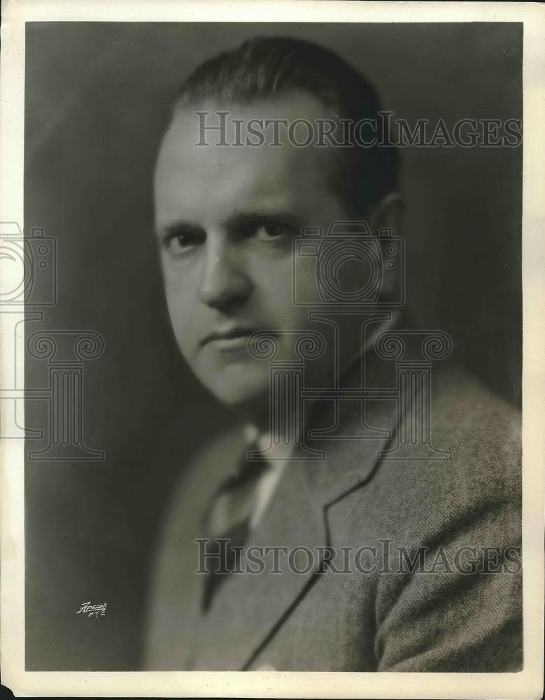 1928 Press Photo William Simmons Baritone - Historic Images