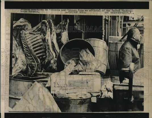 1967 Press Photo United Packaging House Workers Complain Conditions - nea98502 - Historic Images